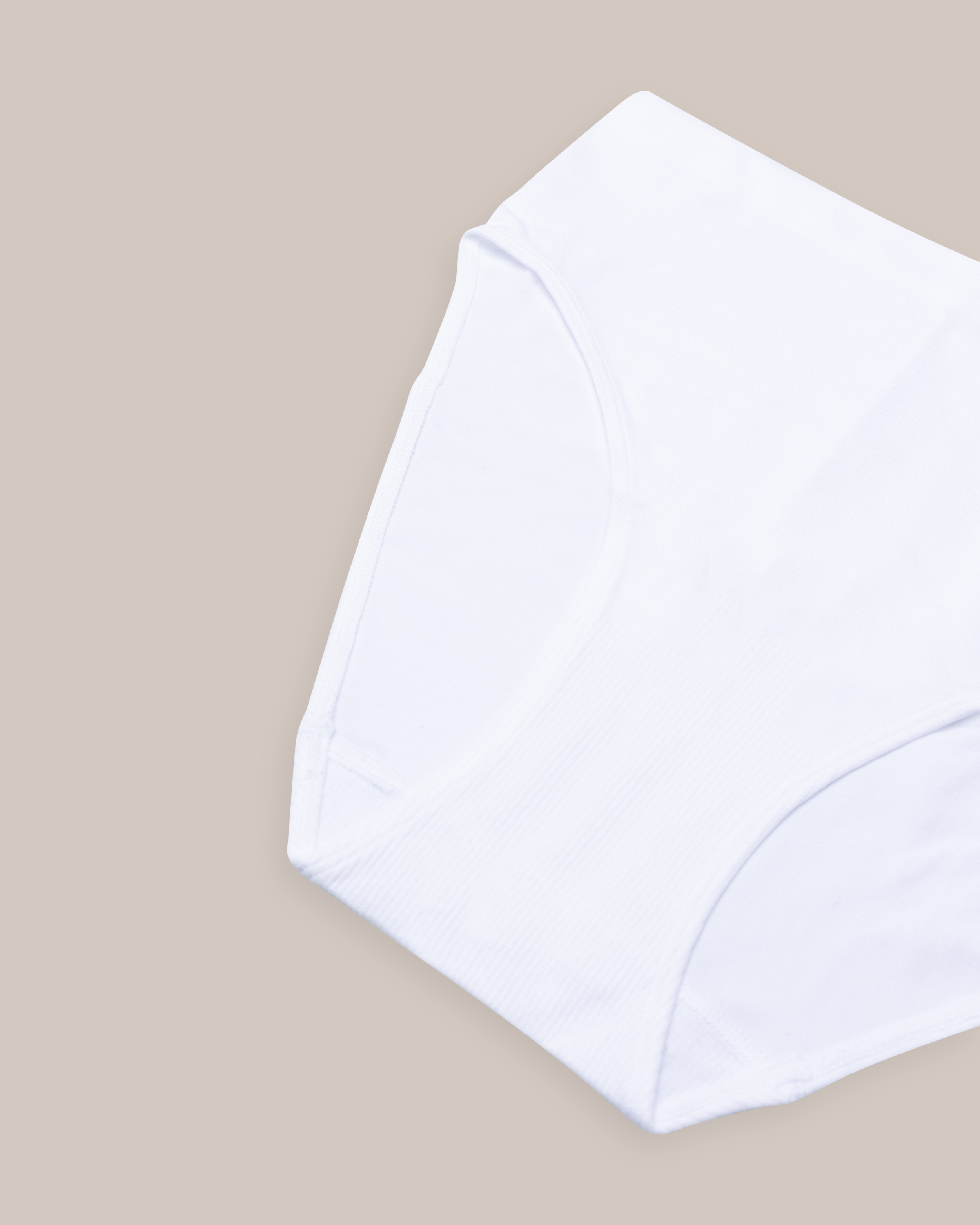 Seamless Trosa Marie hög midja Vit