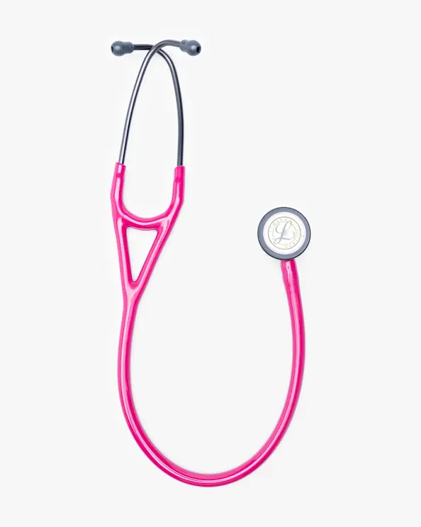 Littmann Cardiology IV Stetoskop Hallonröd/Regnbåge