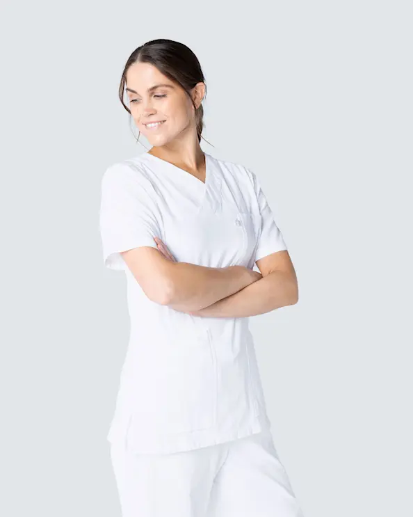 South West Cotton Crinkle Calle Hvid Busseronne Unisex