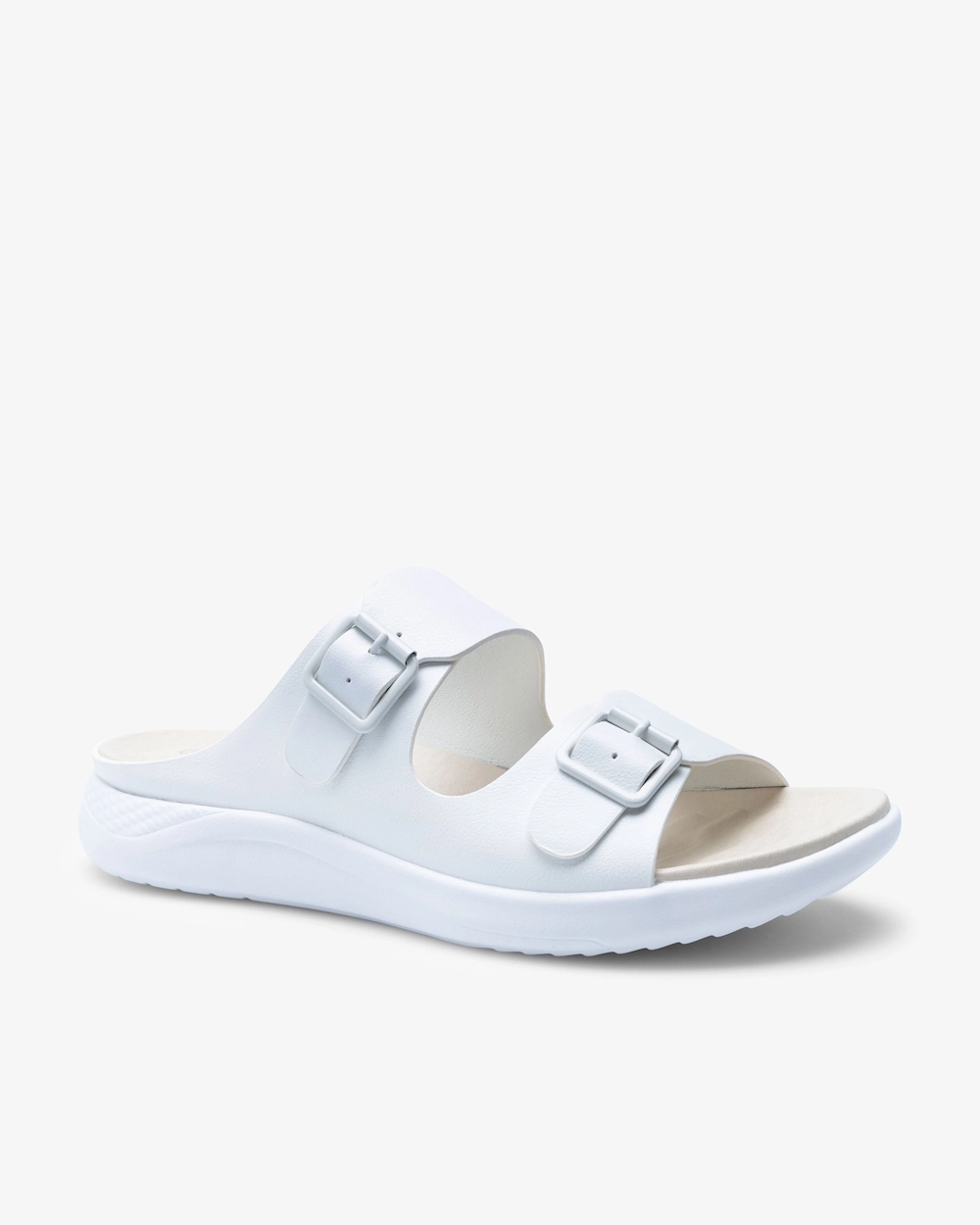 Beez Adore White Slip in Sandal