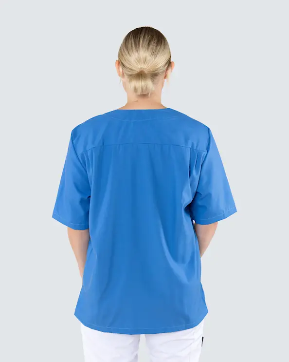 Almedahls Sininen V-paitapusero Tencel Unisex