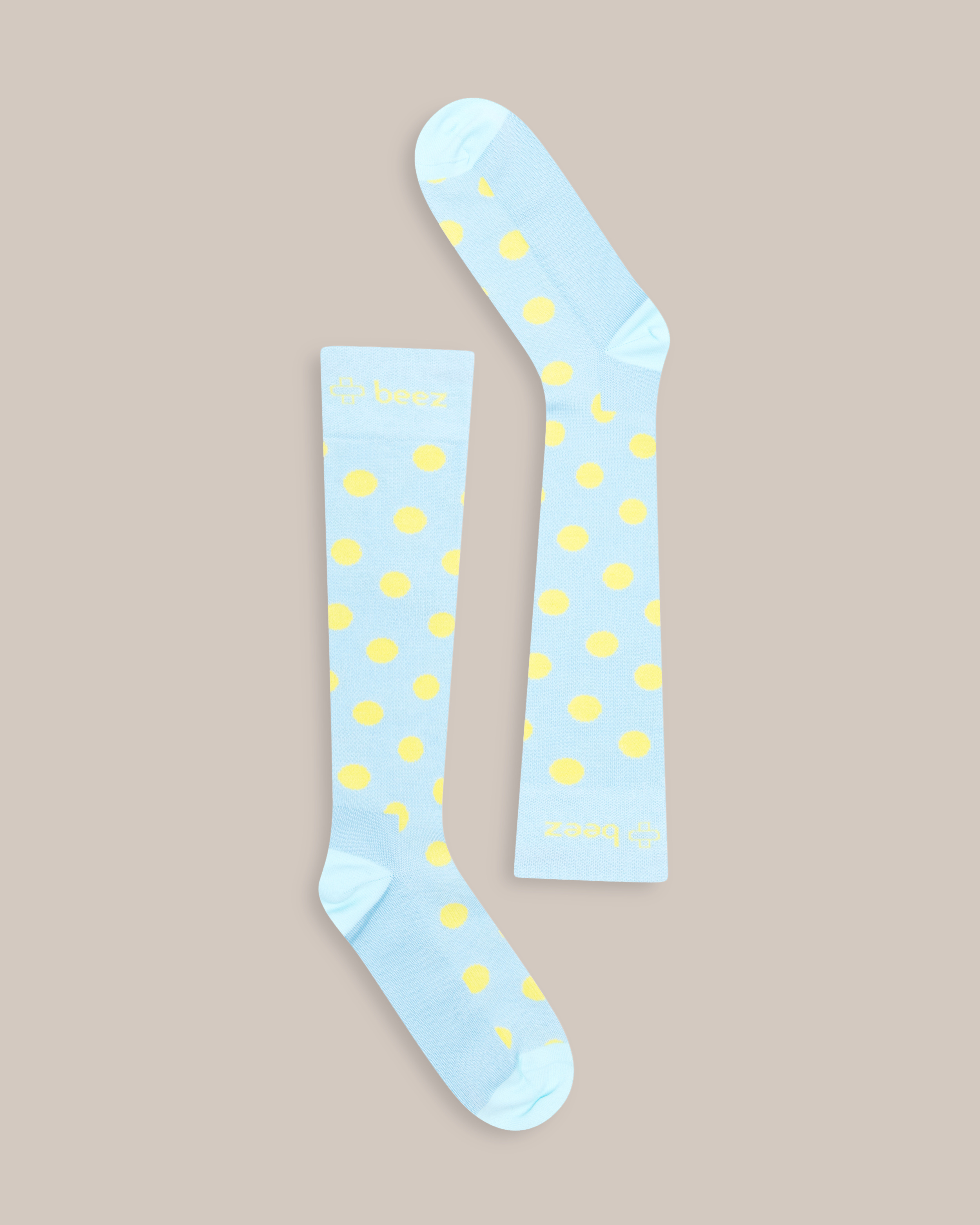 Stödstrumpor Vera Prickig 3-pack