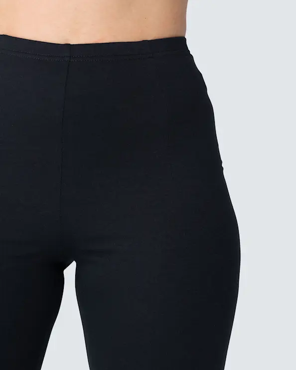 South West Tyra Svarta Leggings med Bootcut Dam