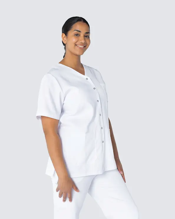 Nybo Charisma Premium Vit Tunika Tencel Dam