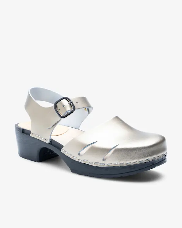 Beez Très Chic Arbetssko Champagne/Metallic