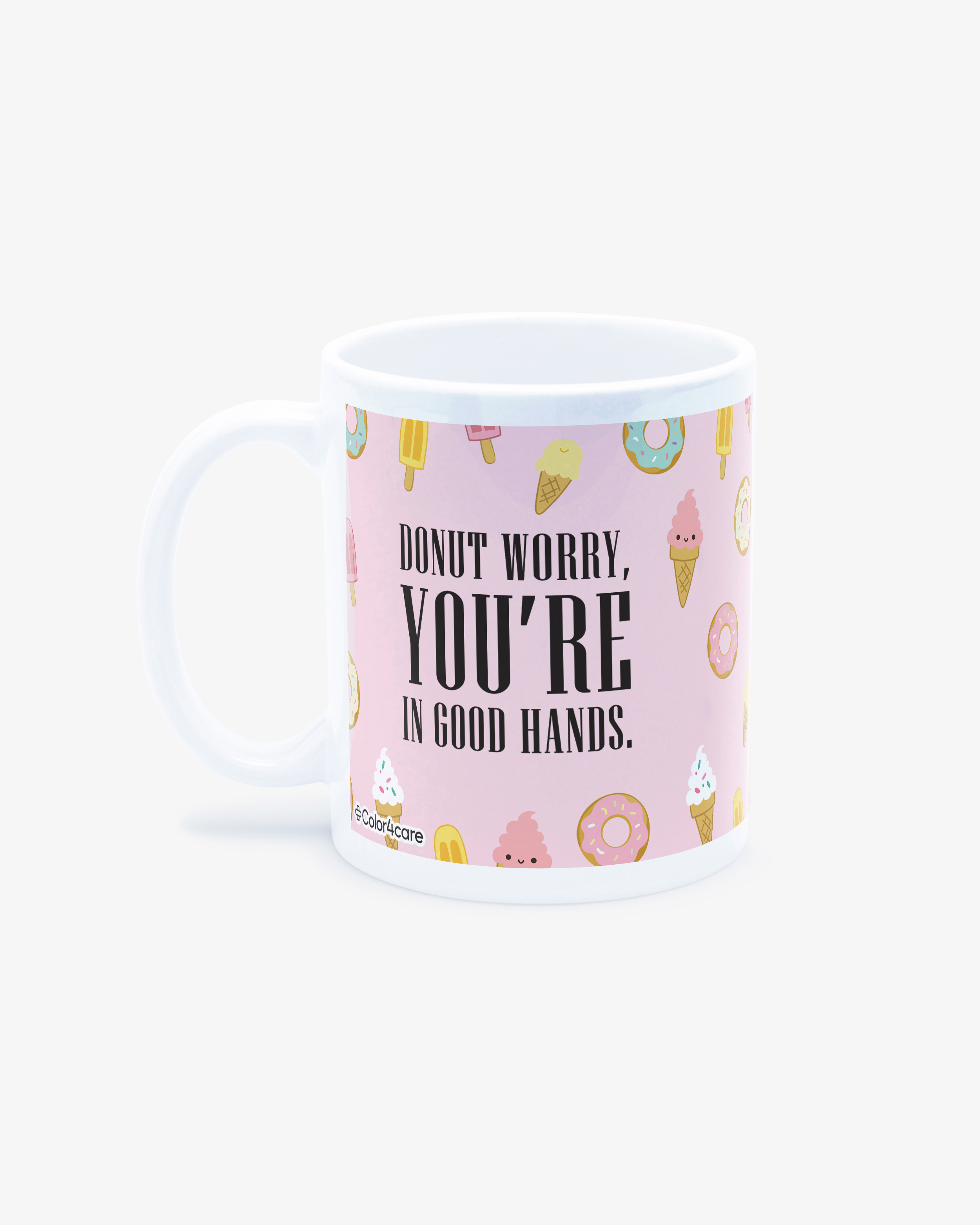Mugg Donut Worry, You're in Good Hands
