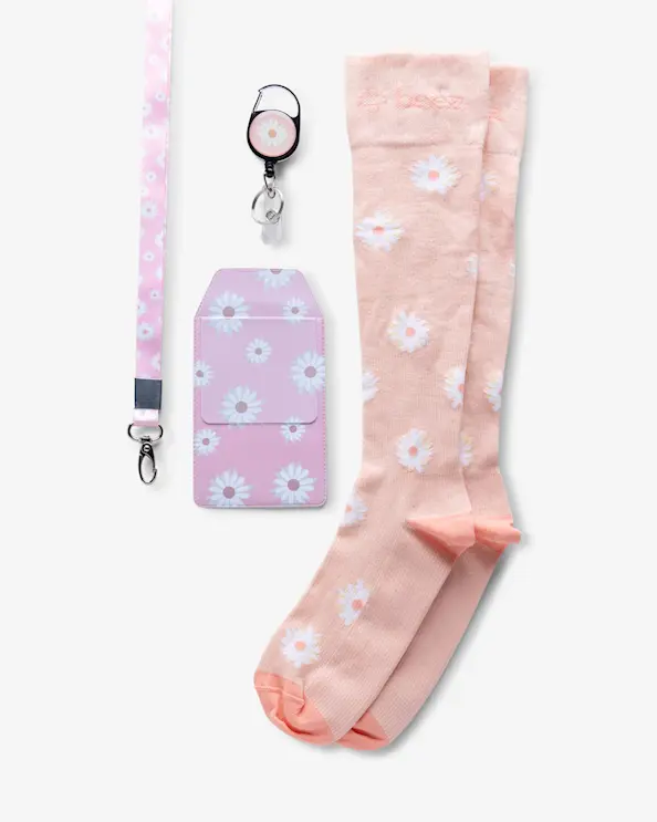 Stödstrumpor Kit Daisy