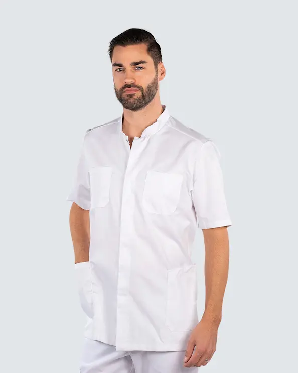 Kentaur Medical Basic Hvid Skjorte Unisex
