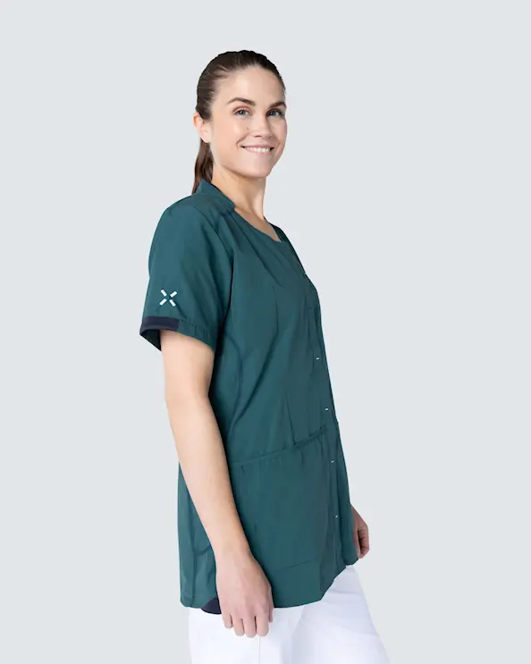 Nybo Sporty Mørkgrønn Damskjorta