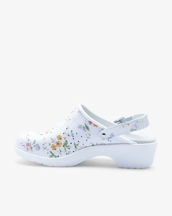 Beez Klassisk Arbetssko Floral