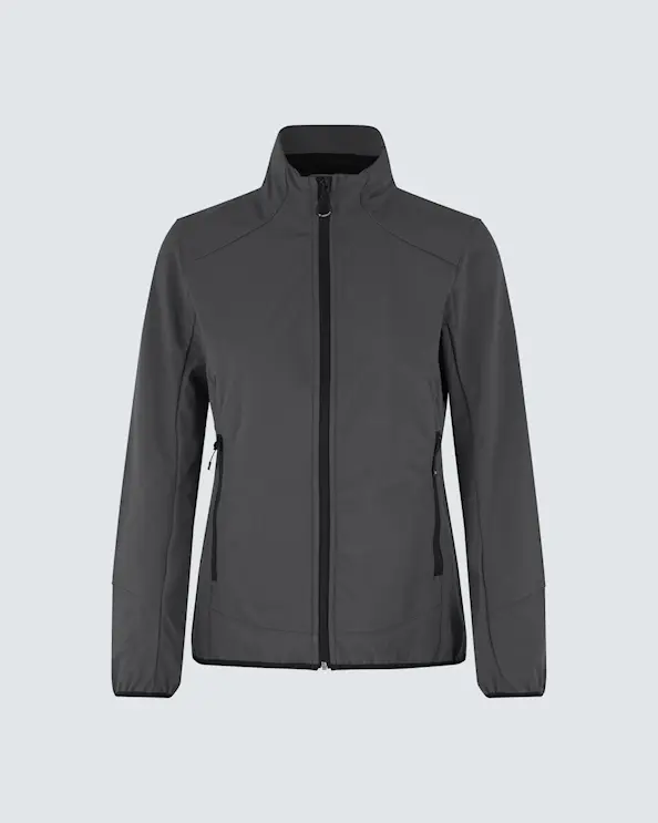 ID Identity Core Softshelljacke Damen Grau