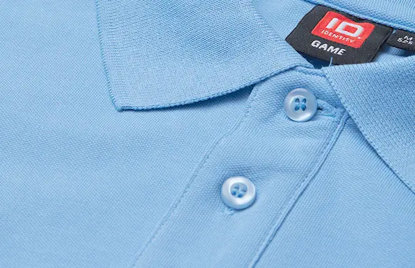 ID Identity Poloshirt Herren Hellblau