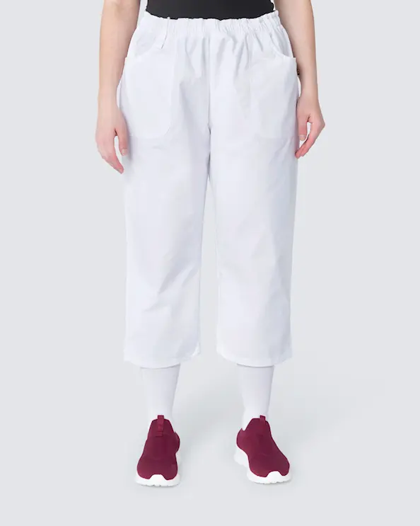 Nytello Balance Hvid Capri bukser Elastisk