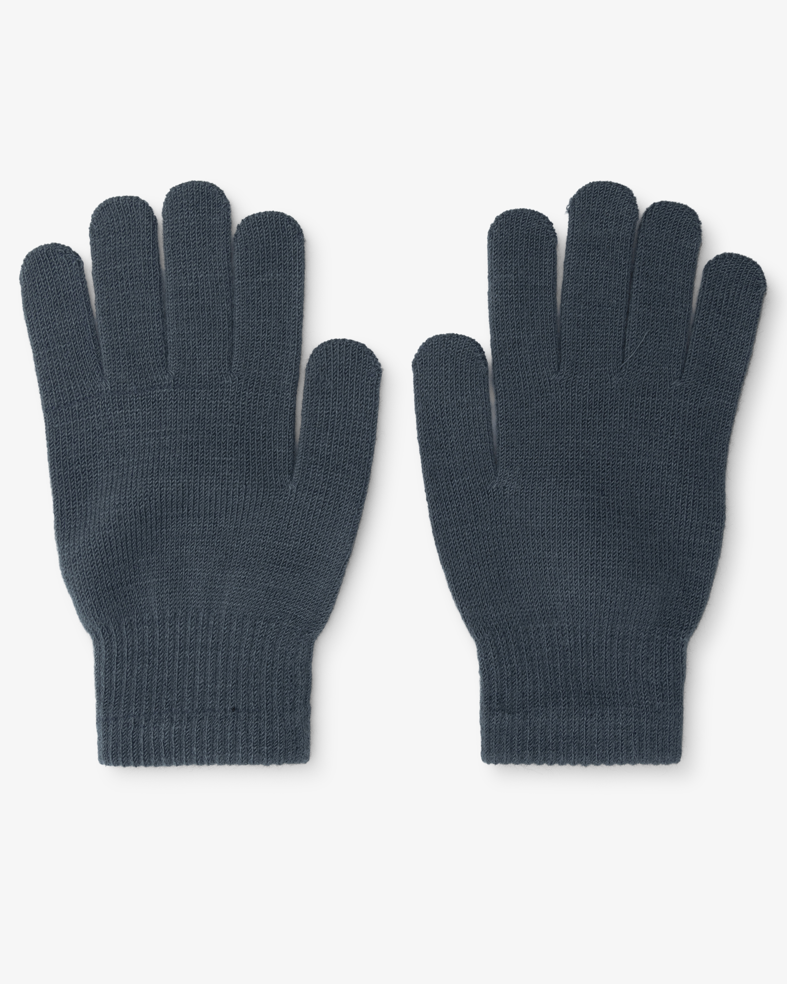 Fingervanter Dame Blå