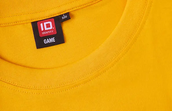 ID Identity T-shirt GAME til herrer Gul