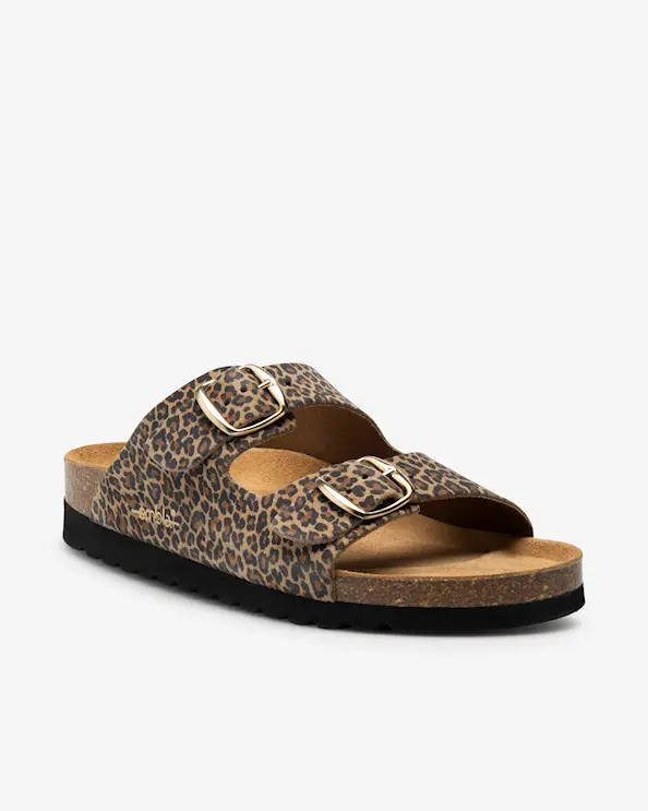 Embla 2736 Airbed Sandal Leopard