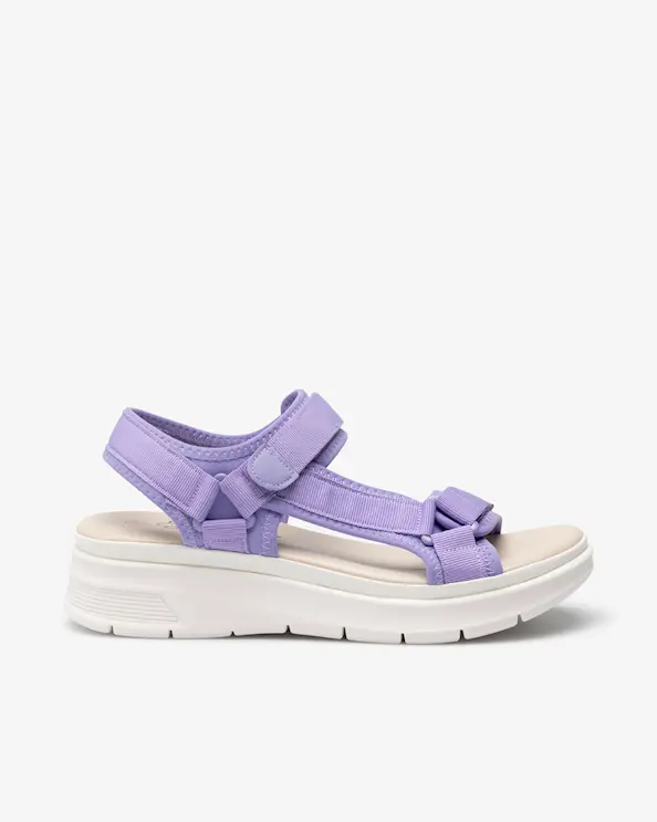 Beez Lush Sandal Mörklila