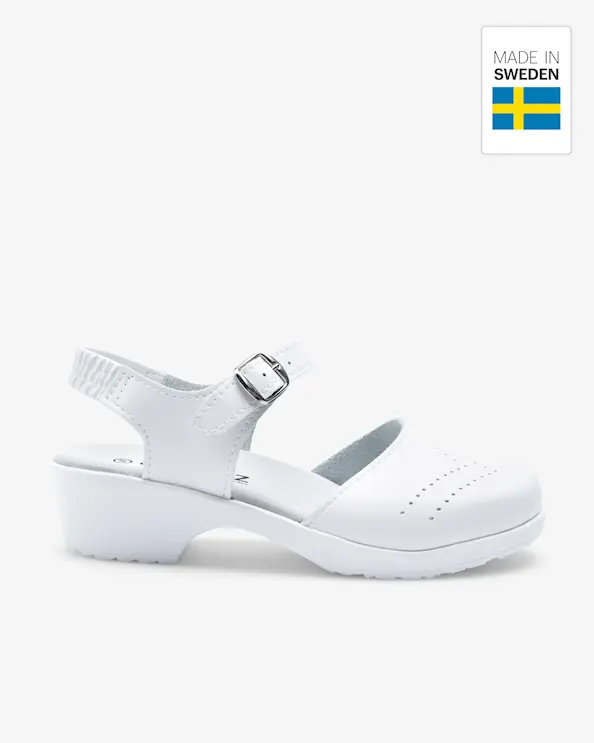 Beez Tidlös Arbetssko Vit