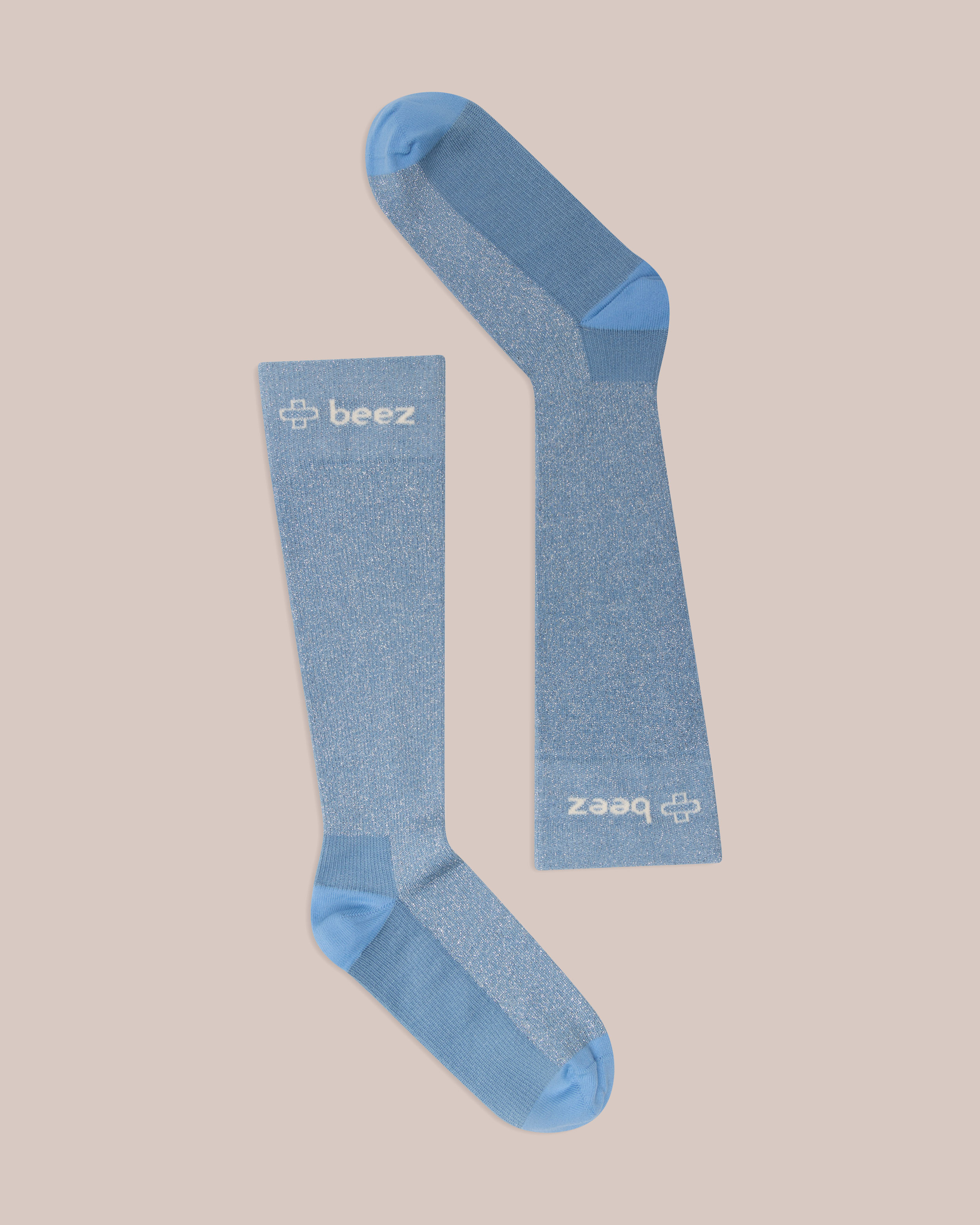 Stödstrumpor Velma Glittrig 3-pack