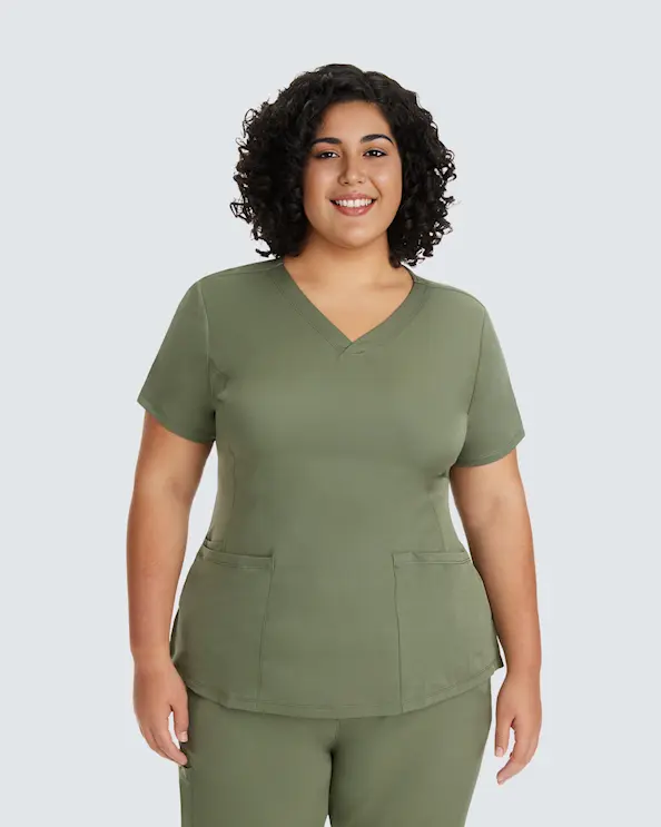 Healing Hands Works Tunika HHE2500 Olivgrön