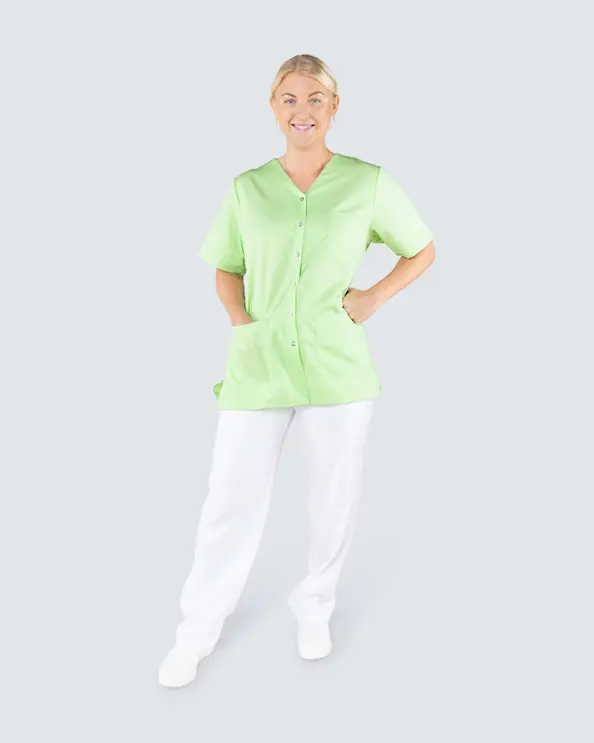 Nybo Charisma Premium Lysegrøn Tunika Tencel Dame