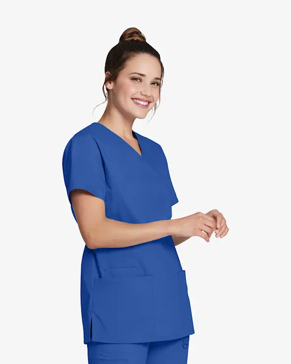 Dickies Signature Mock Wrap Top DKE632 Royal Blue