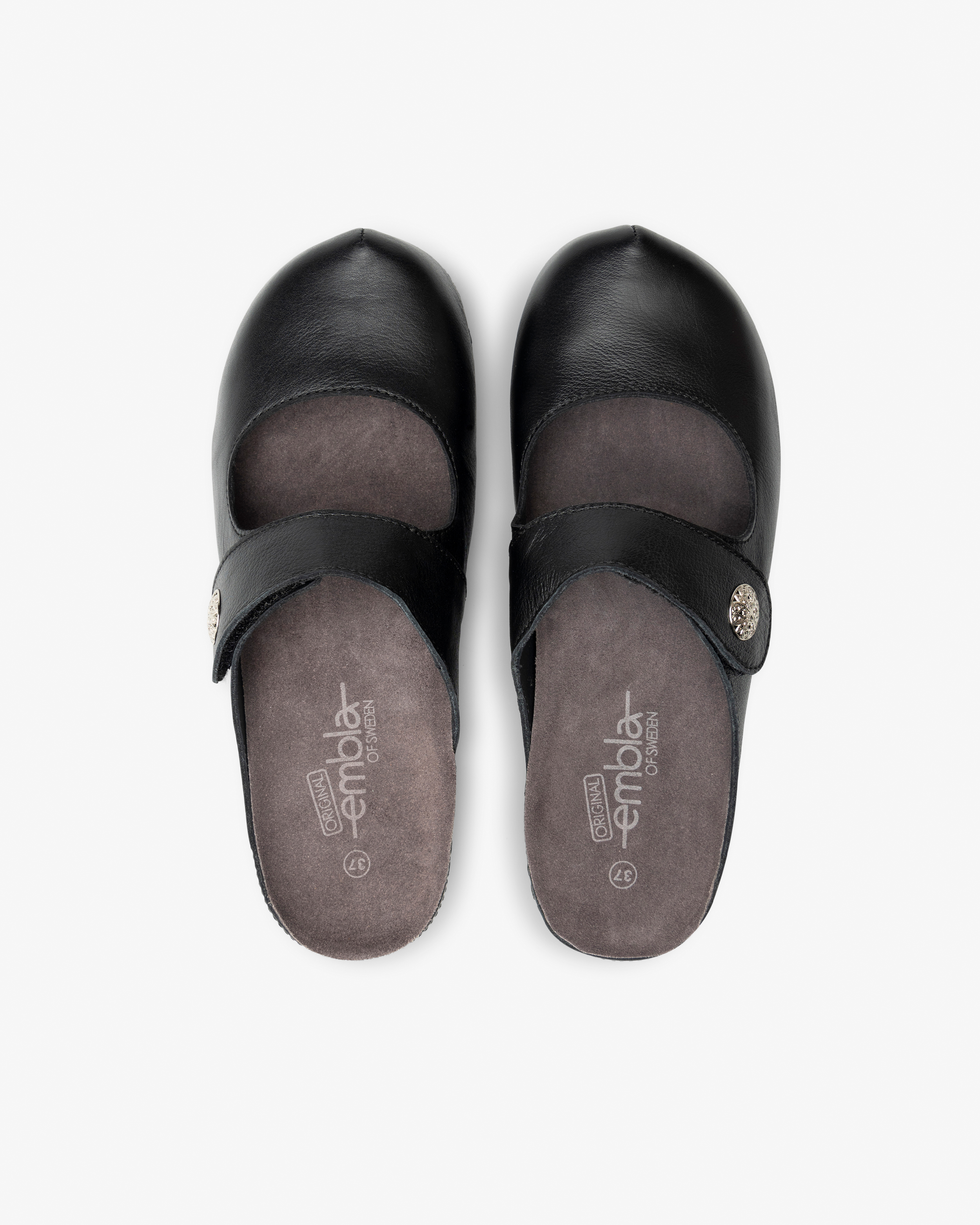 Embla 2012 Dametøffel Ergoflex Sort