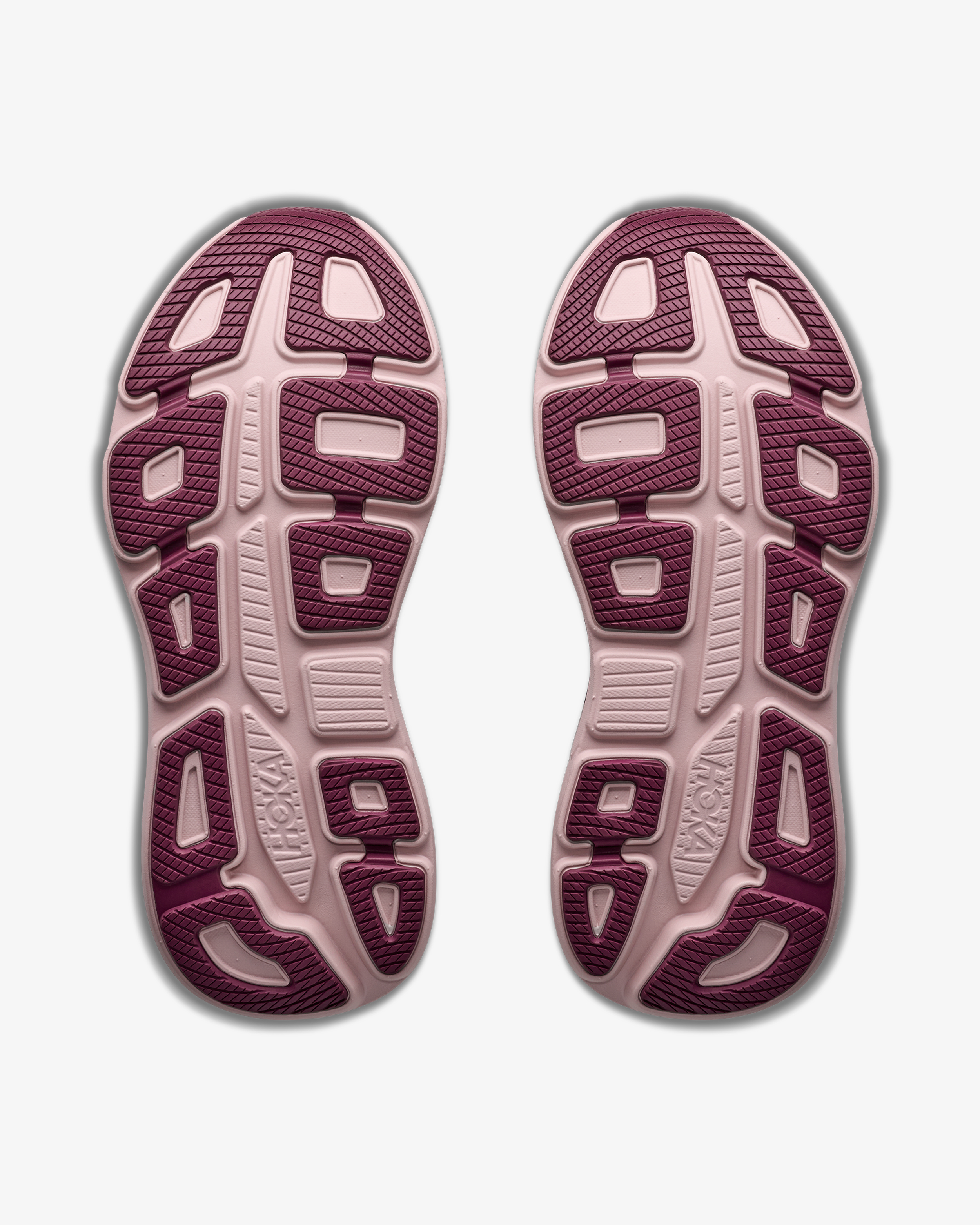 Hoka W Bondi 9 Sneaker White/Pink Opal