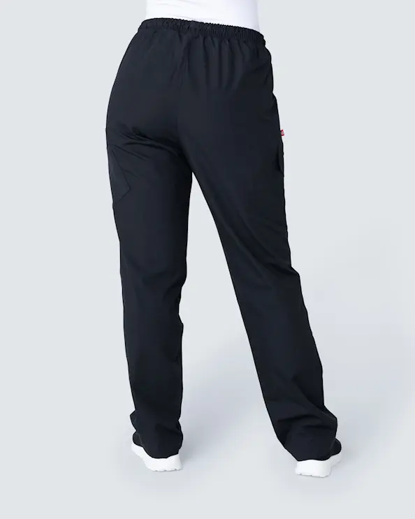 Segers Svart Resårbyxa Unisex