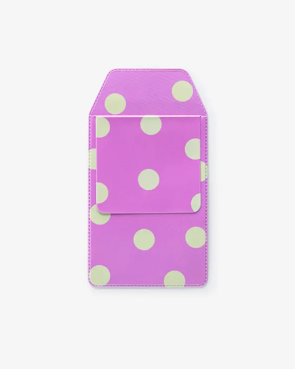 Pennelomme Prikket Lyserød