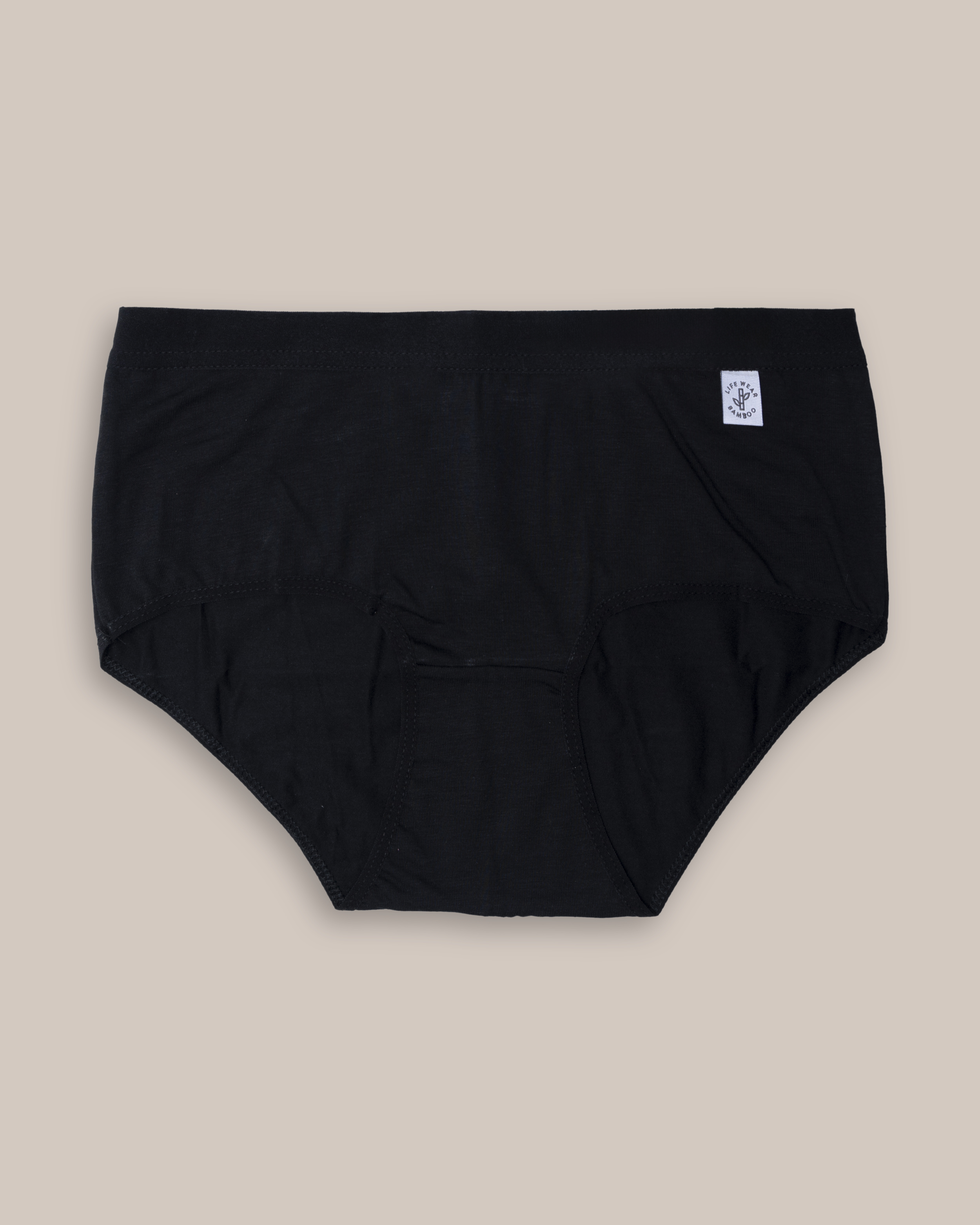 Hipsterialushousut Bambu Musta