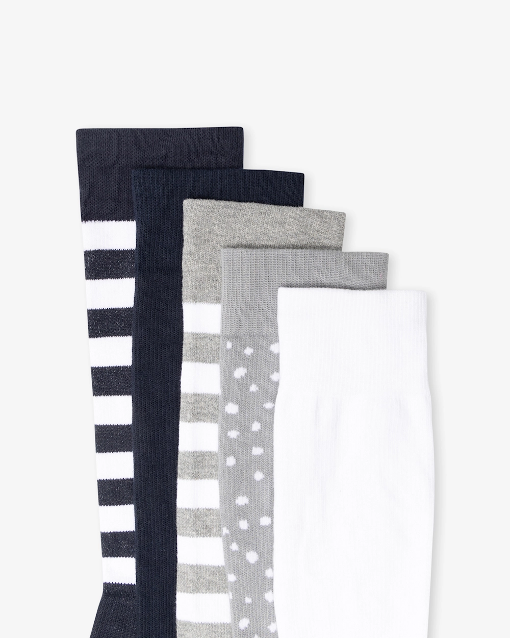 Stödstrumpor Grey 5-pack