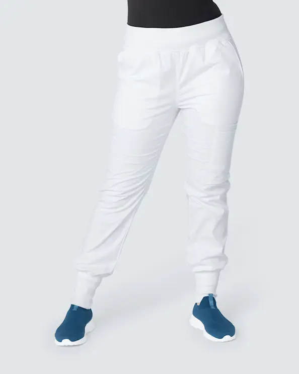 WAW Adeline Easy Pant Unisex Natural White