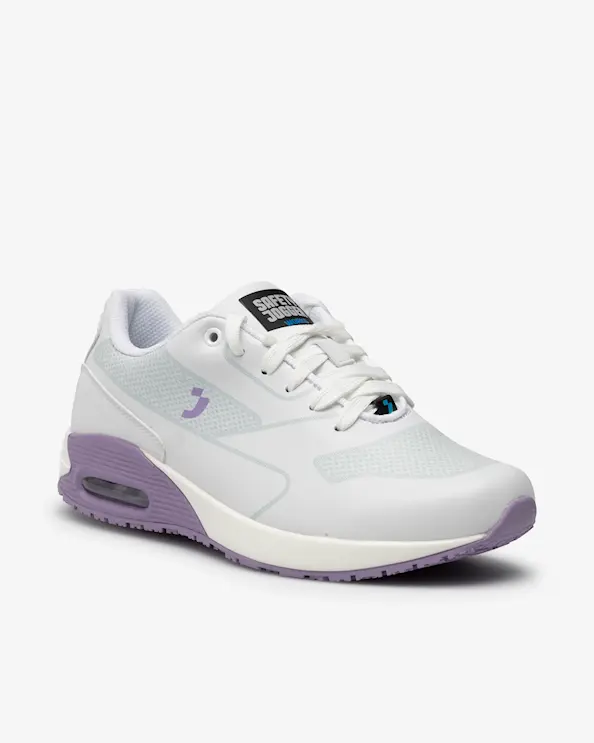 Safety Jogger Ela Slip-on ESD Sneaker Vit/Lila
