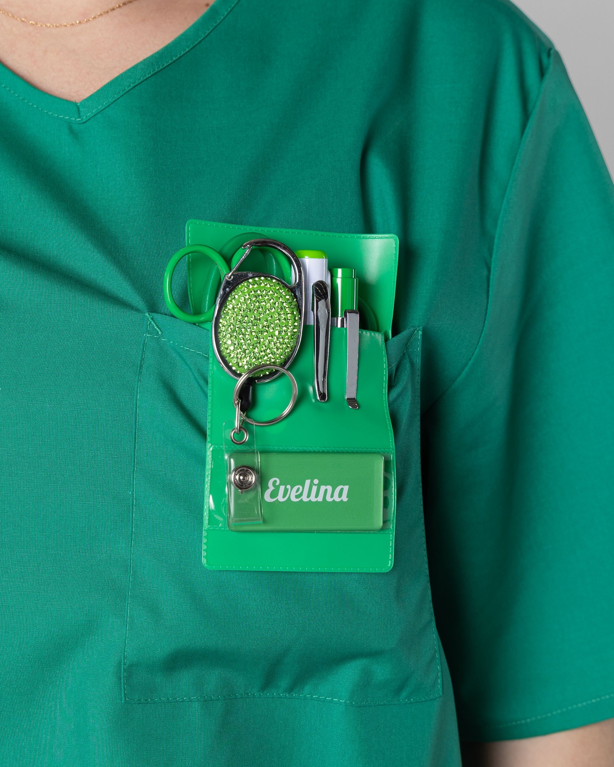 Jojo Kortholder Glitter Grøn