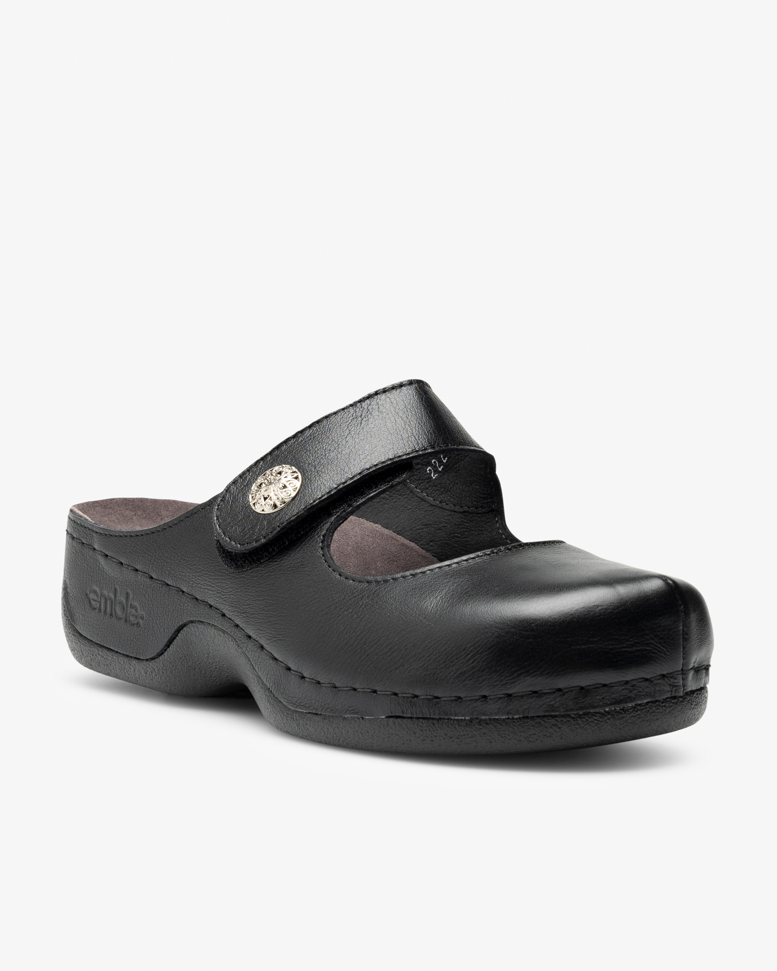 Embla 2012 Damtoffel Ergoflex Svart