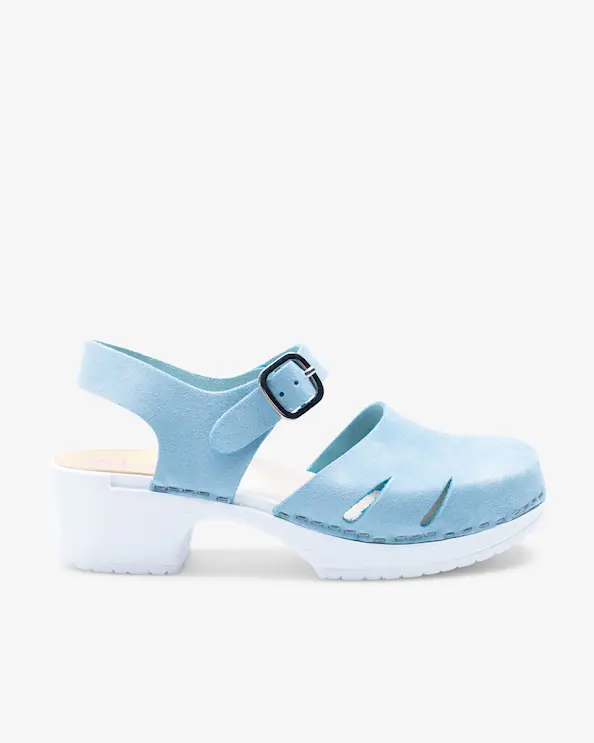 Beez Très Chic Arbetssko Ice Blue Matt