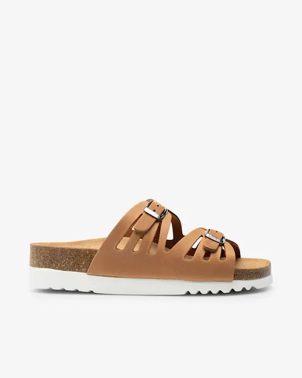 Scholl Ystad Sandal Lysebrun