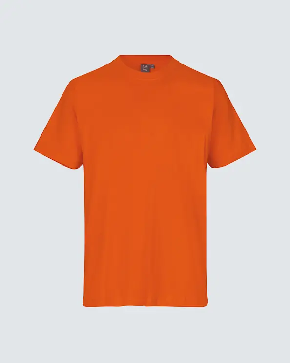 ID Identity T-shirt T-TIME for herrer Oransje