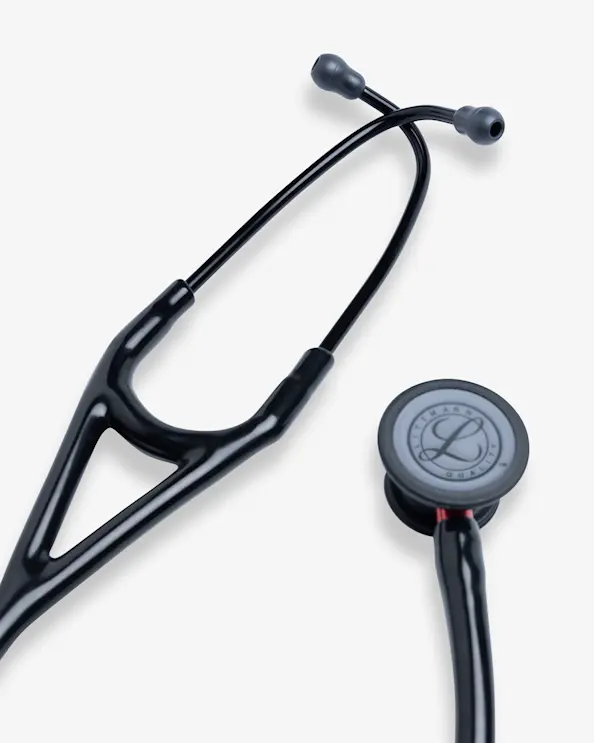 Littmann Cardiology IV stetoskop sort/sort/rød