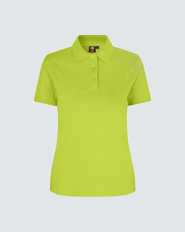 ID Identity Poloshirt Damen Limette