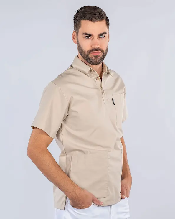 Almedahls Khaki Busseronne med Krave Unisex