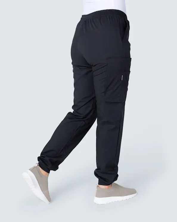 Almedahls Svart Byxa med Mudd Stretch Unisex