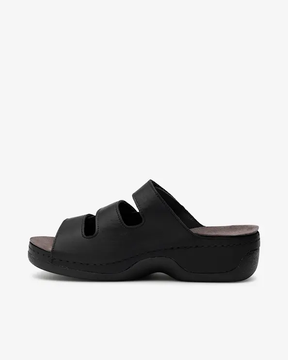 Embla 2310 Damesandal Ergoflex Sort