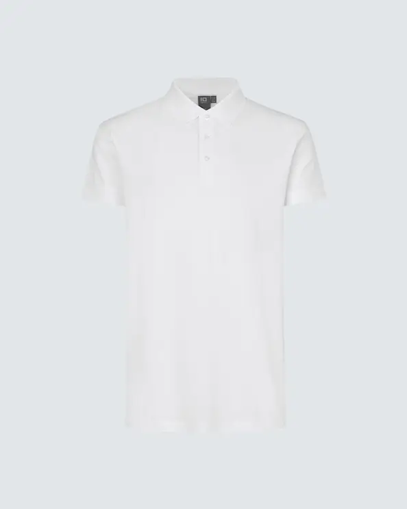 ID Identity Poloshirt Herren Weiß