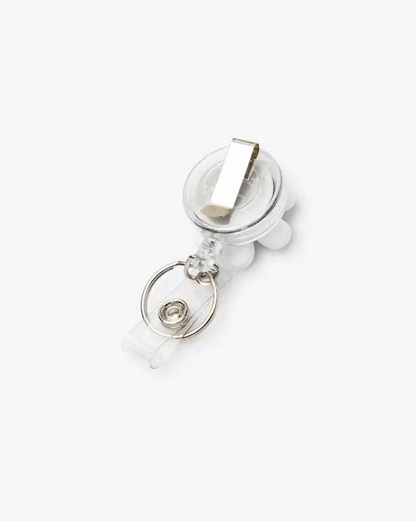 Jojo kortholder Blomst Hvid