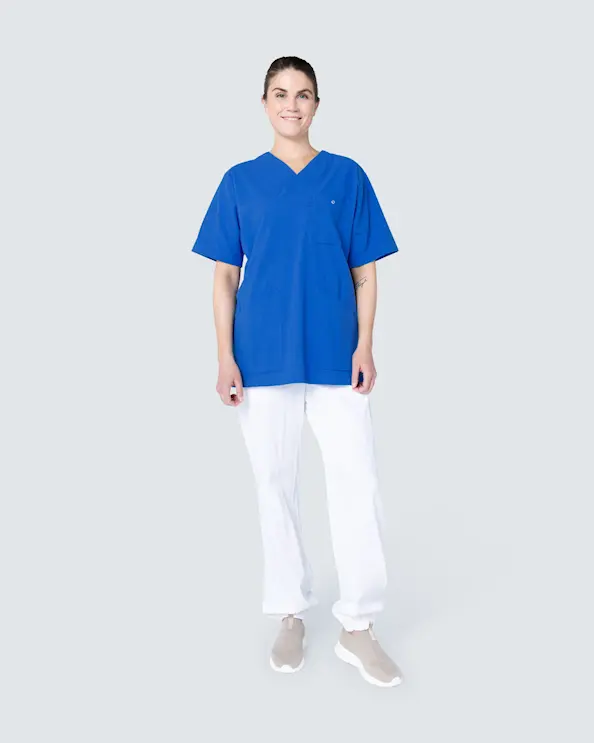 South West Cotton Crinkle Calle Blå Busseronne Unisex