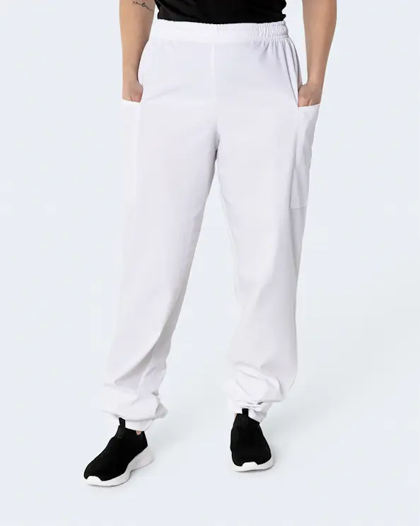 Kentaur Comfy Fit Hvit Arbeidsbukse