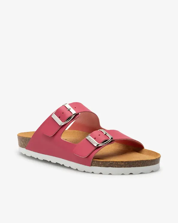 Beez Santé Soft Arbeidssandal Fuchsia