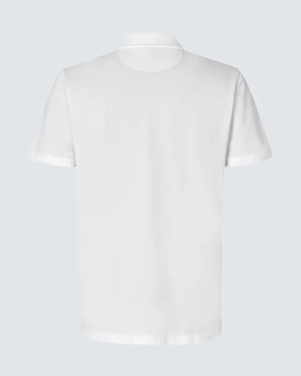 ID Identity Ease Poloshirt Lyocell Herren Weiß